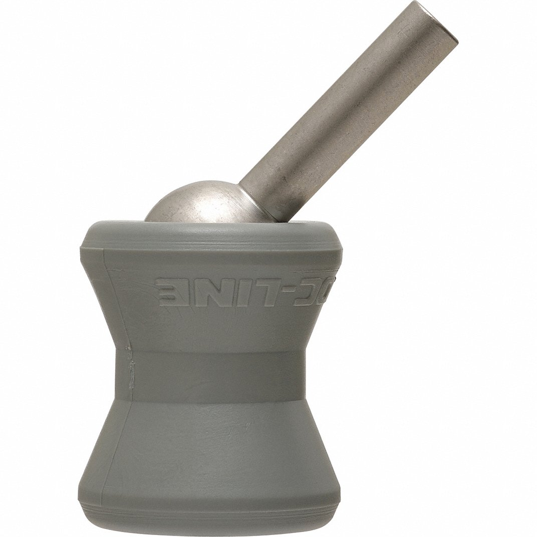 LOC-LINE 49480-G Round Nozzle, 1/4 Inch Hose Inside Dia, 0.062 Inch Hole Dia, 1/4 Inch Size Thread Size | CR9QWX 403T01