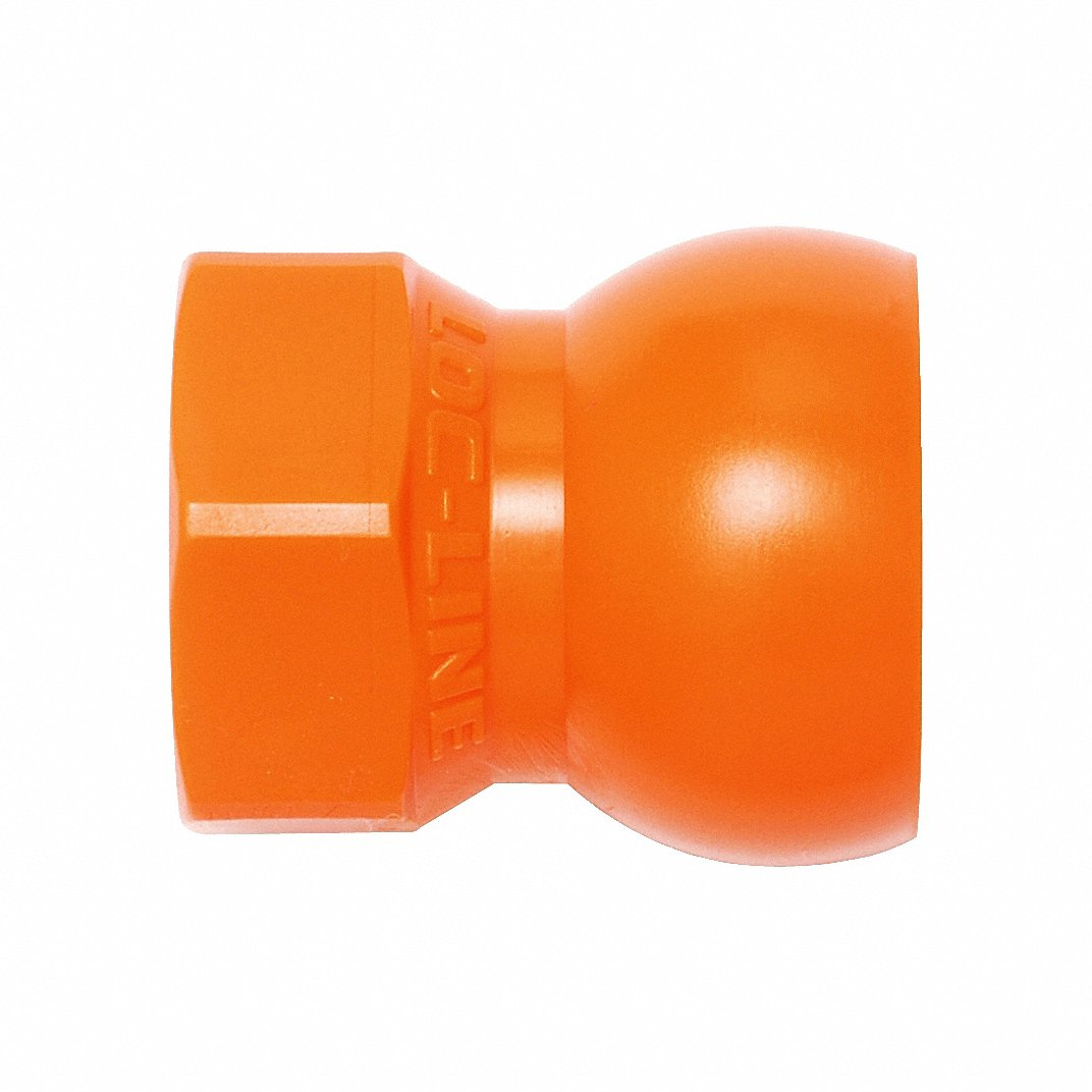 LOC-LINE 51823 Hose Flare Nut Adapter 3/8 Inch Sae Pack Of 4 | AF2UXC 6Y693