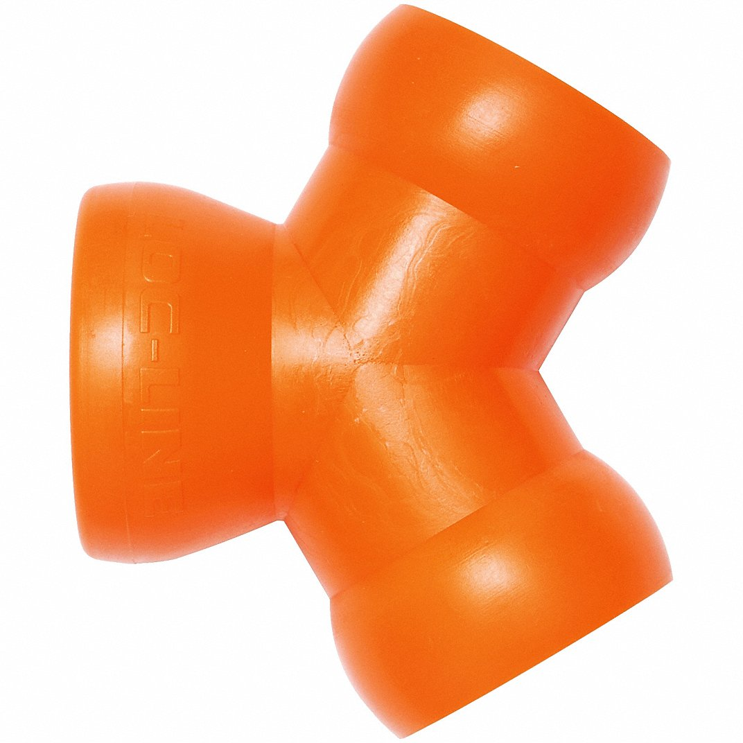 LOC-LINE 61511 Flex Hose Y Fitting 3/4 Inch - Pack Of 2 | AF2UYC 6Y719