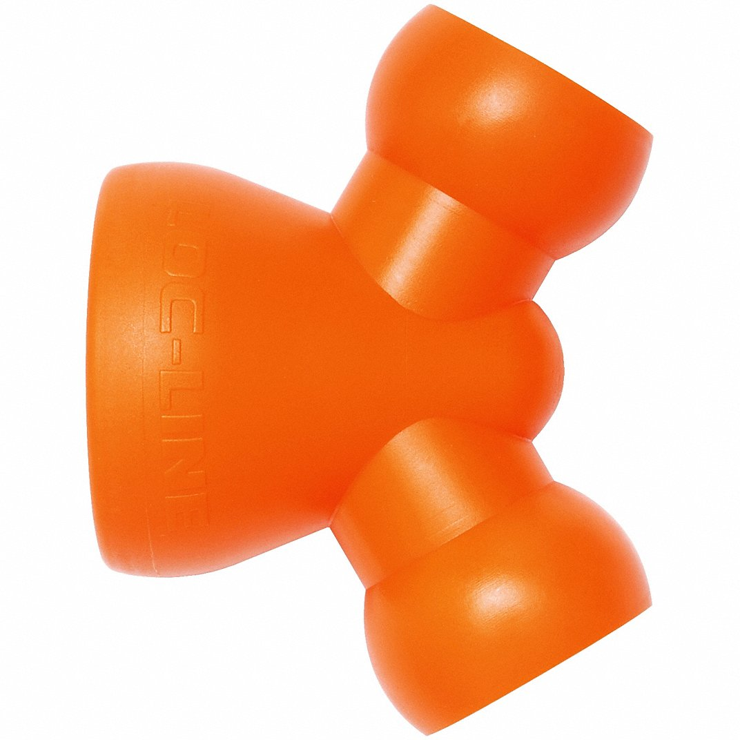 LOC-LINE 61512 Hose Y Reducer 3/4 Inch To 1/2 Inch - Pack Of 2 | AF2UYD 6Y720