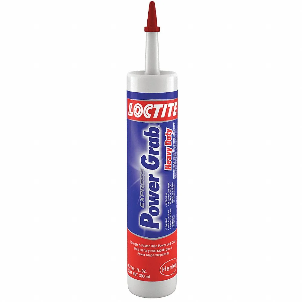 Construction Adhesive, Power Grab, 10.1 Fl Oz, Cartridge, White