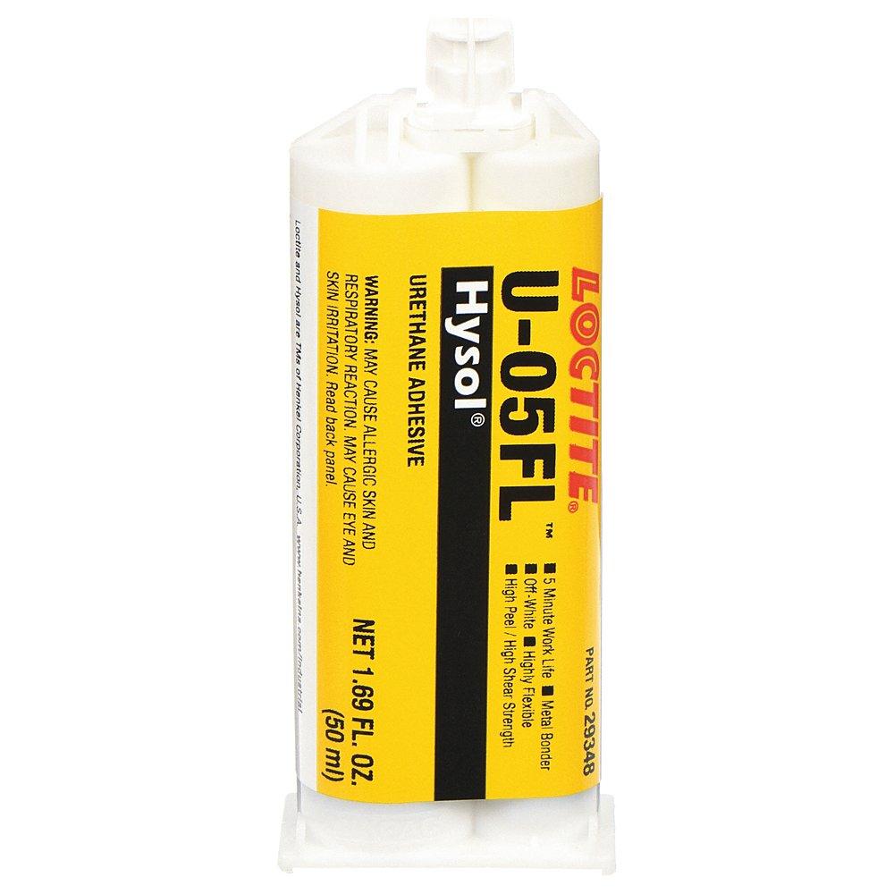 Urethane Adhesive, U-05FL, Ambient Cure, 50 mL, Dual-Cartridge, Off-White, Thick Liquid