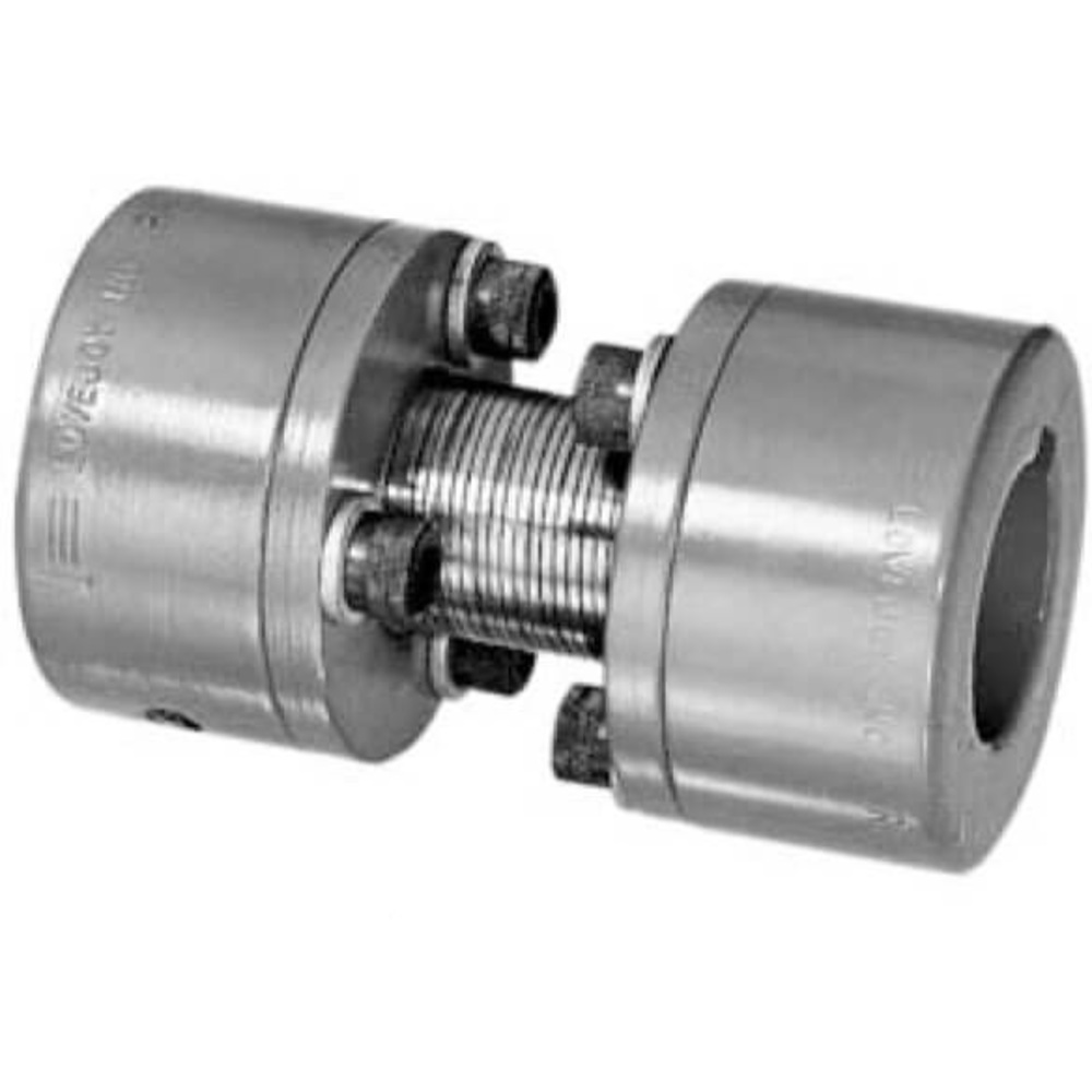 LOVEJOY 68514448922 One Piece Shaft To Shaft Coupling, 150 Coupling Size, 3.75 Inch OD, Steel | AN9BFL 48922 / RRU150 HUB 3/4 N/KW N/SS RSB