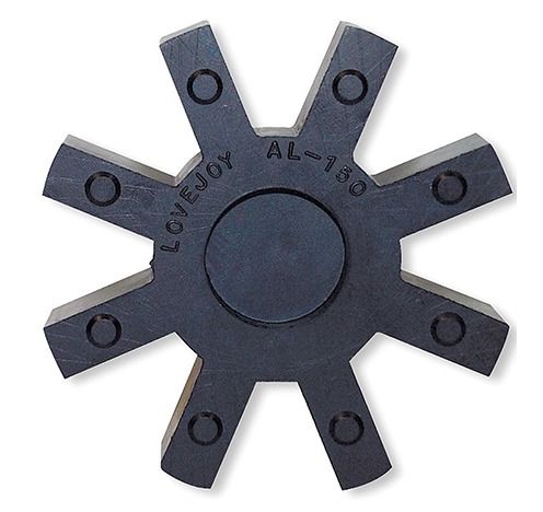 Spider, SOX NBR, Solid, AL150 Size, 80A Shore Hardness, Jaw Coupling Type