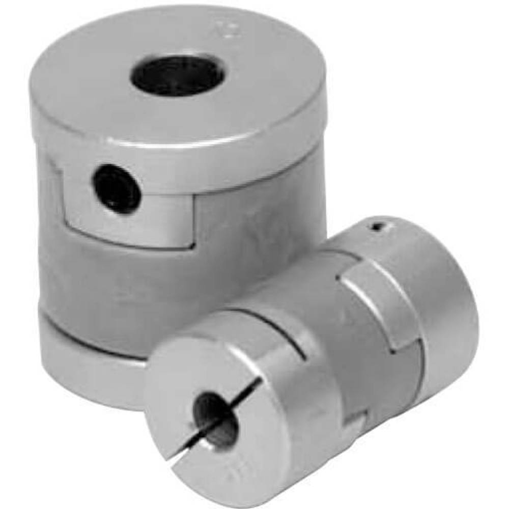 Oldham Coupling Hub, 1/4 In Bore, Aluminium