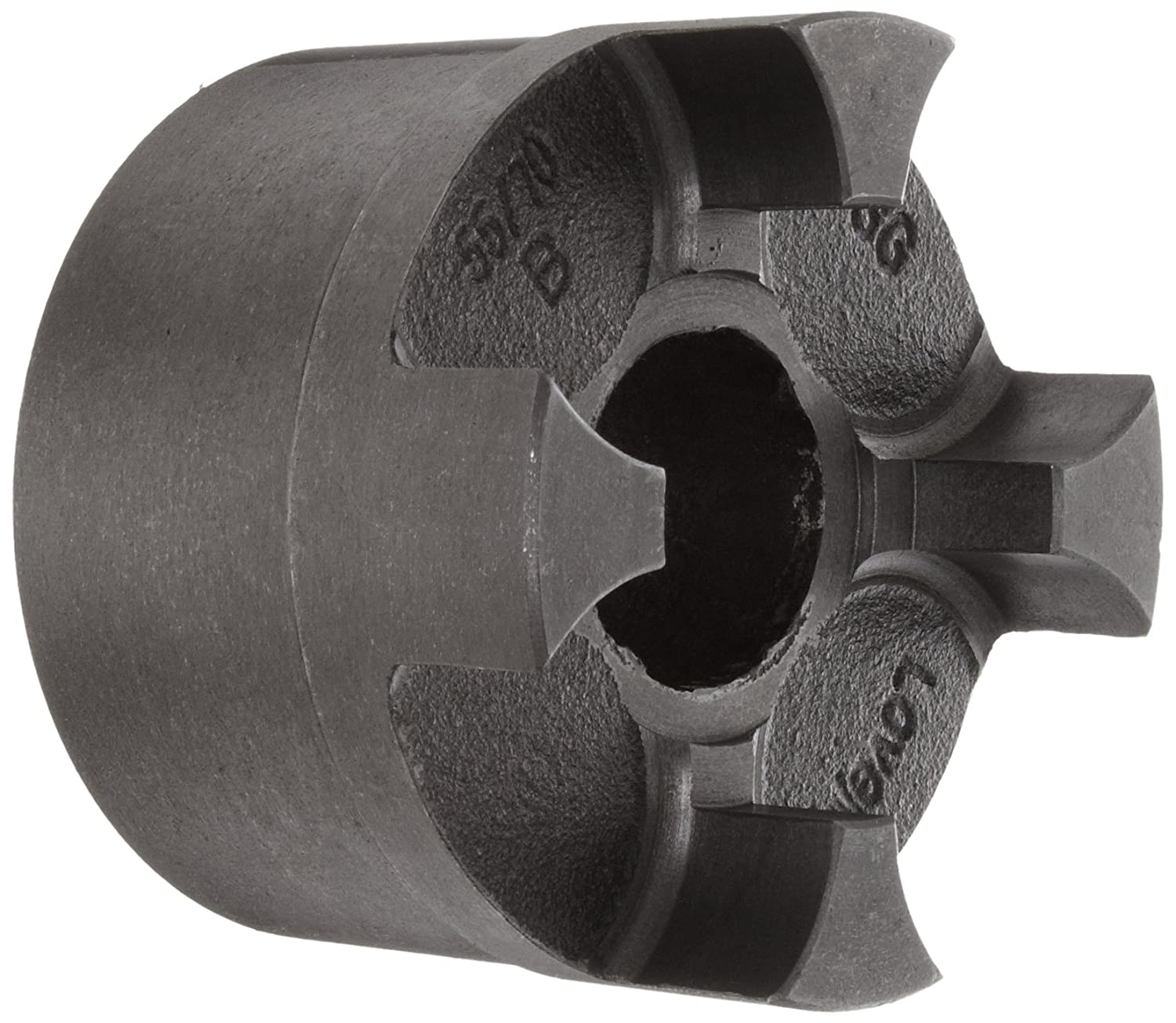 Jaw Coupling Hub, Coupling Size CJ55/70, 48 to 70 mm Bore Size