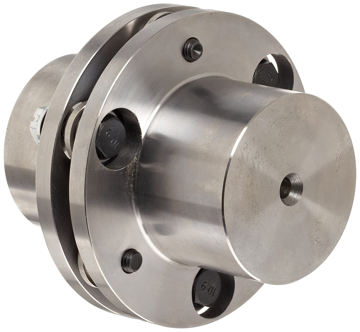 Disc Coupling Hub, 90-6 Coupling Size, 1.2 Inch Bore, 3.54 Inch Flange OD, Steel