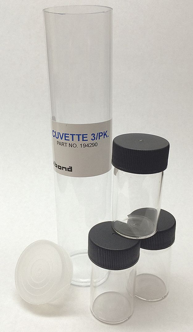 LOVIBOND 194290 Samble Cuvettes For Turbidmeter - Pack Of 3 | AF3ZDJ 8GG63