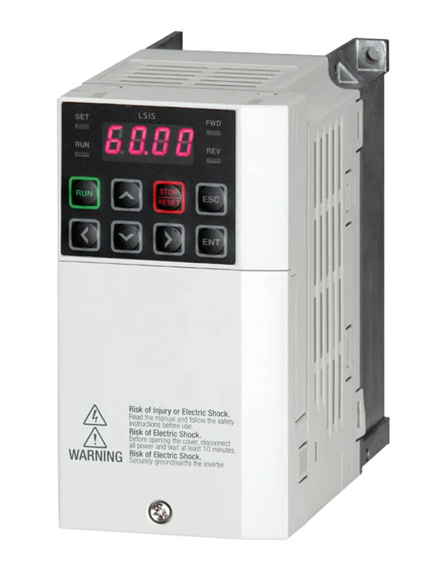 Variable Frequency Drive, 1 HP, 200-240 VAC, 3 Phase, 5 Amp, IP20