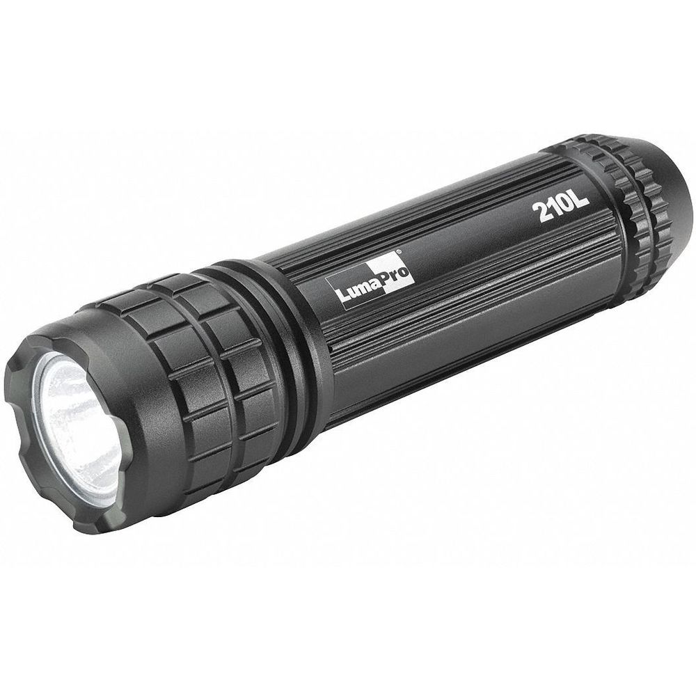 LED Mini Flashlight, Aluminium, Maximum Lumens Output 275, Black, 4.72 Inch