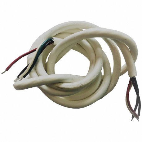 Power Cord Kit, 10 ft Length, 1 1/4 Inch Width, 1 1/4 Inch Height