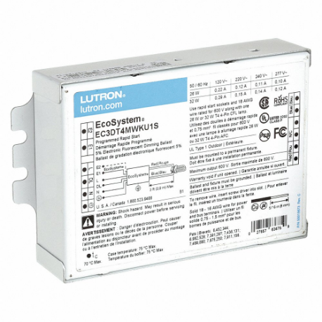 LUTRON EC3DT4MWKU1S