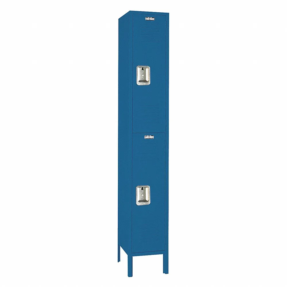 LYON X6C5202SU Wardrobe Locker, 12 Inch x 12 Inch x 78 Inch, Louvered, 2 Tiers, 1 Units Wide | CR9ZAR 55XX94