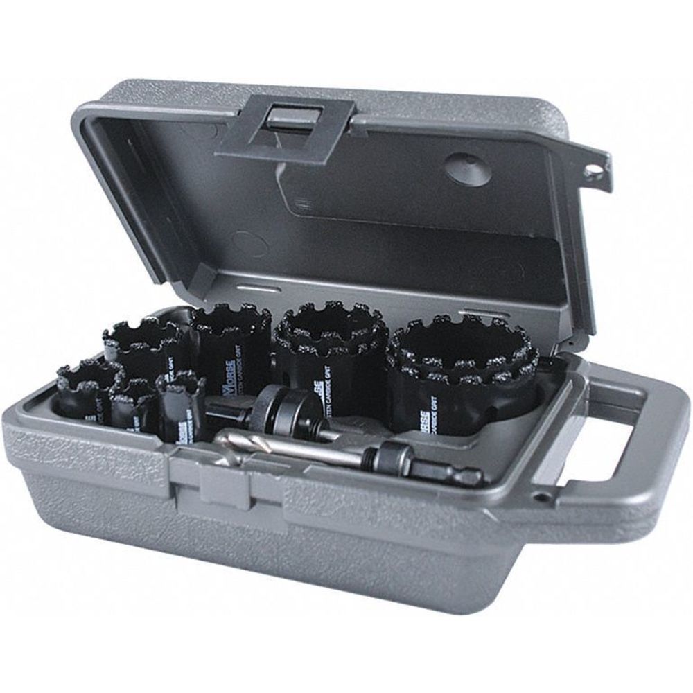 Maintenance Hole Saw Kit, 11-Piece, Range of Saw Sizes 3/4 Inch to 2-1/2 Inch