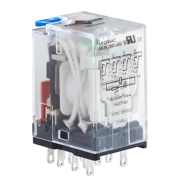 MACROMATIC GB240A4 General Purpose, Blade Style Relay, 240V AC, 4 Pole | CL2MFK