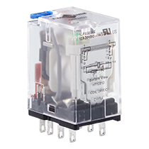 MACROMATIC GB024D2 General Purpose, Blade Style Relay, 24VDC, 2 Pole | CH6GQP