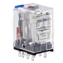 MACROMATIC GB024D3 General Purpose, Blade Style Relay, 24VDC, 3 Pole | CH6GQQ