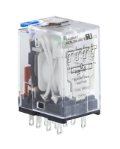 MACROMATIC GB024D4 General Purpose, Blade Style Relay, 24VDC, 4 Pole | CH6GQR
