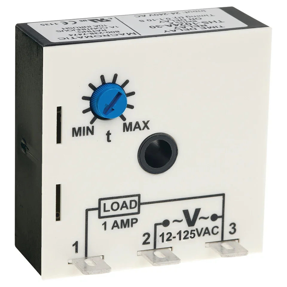MACROMATIC THS-1024D-31 Time Delay Relay, 12-125 VDC, 1A Normally Open | CD6ZDD