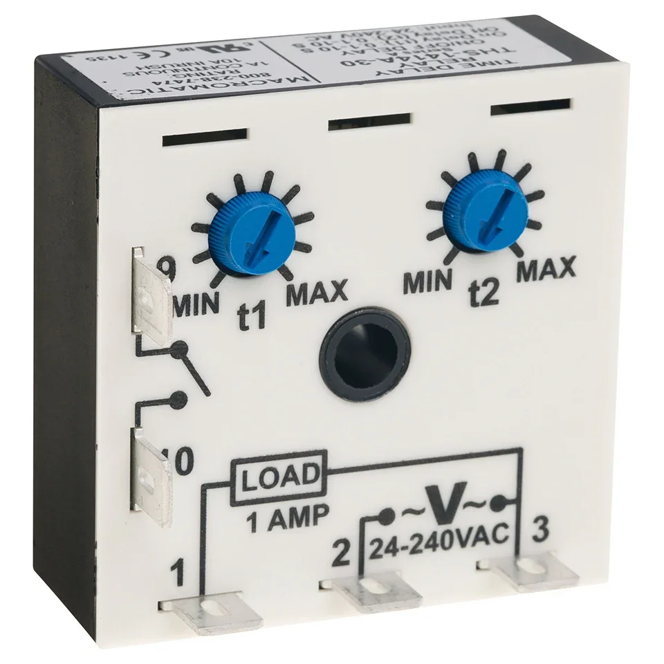 MACROMATIC THS-1414D-32 Time Delay Relay, 12-125 VDC, 1A Normally Open | CD6ZKU