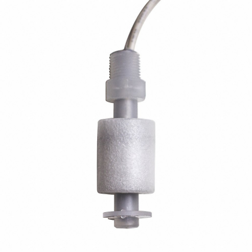 Single Point Level Switch, 0.75 Inch Float Dia., 30 Watt, SPST, 240V AC, 0.40A