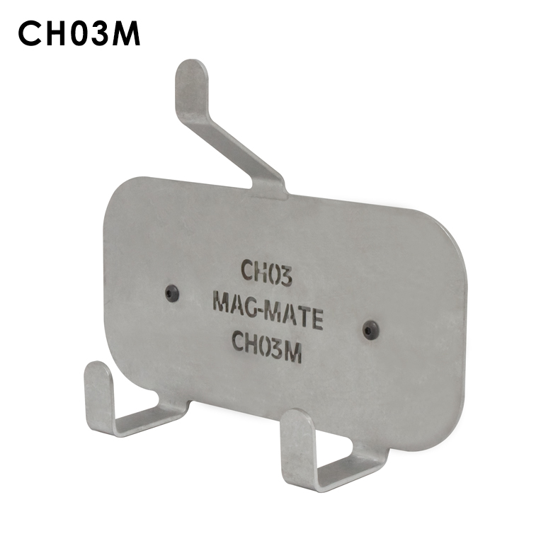 Coat Hook, Three Prong, Magnet Mount