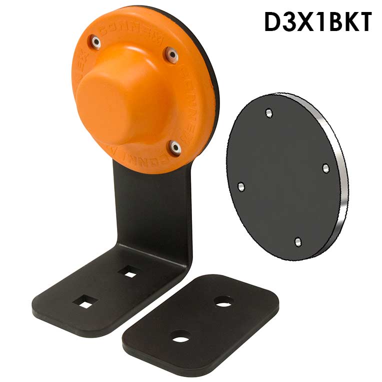 Magnetic Holder/Stop, With Bracket Bracket
