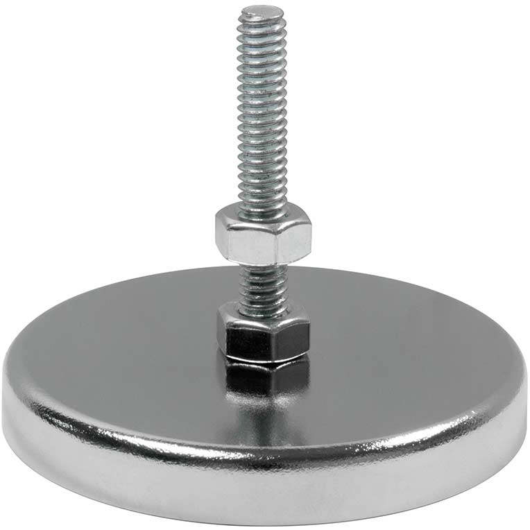 MAG-MATE MX1500B Cup Magnet, With Bolt And Nut, Ceramic, 1.40 Diameter | CD8XXW