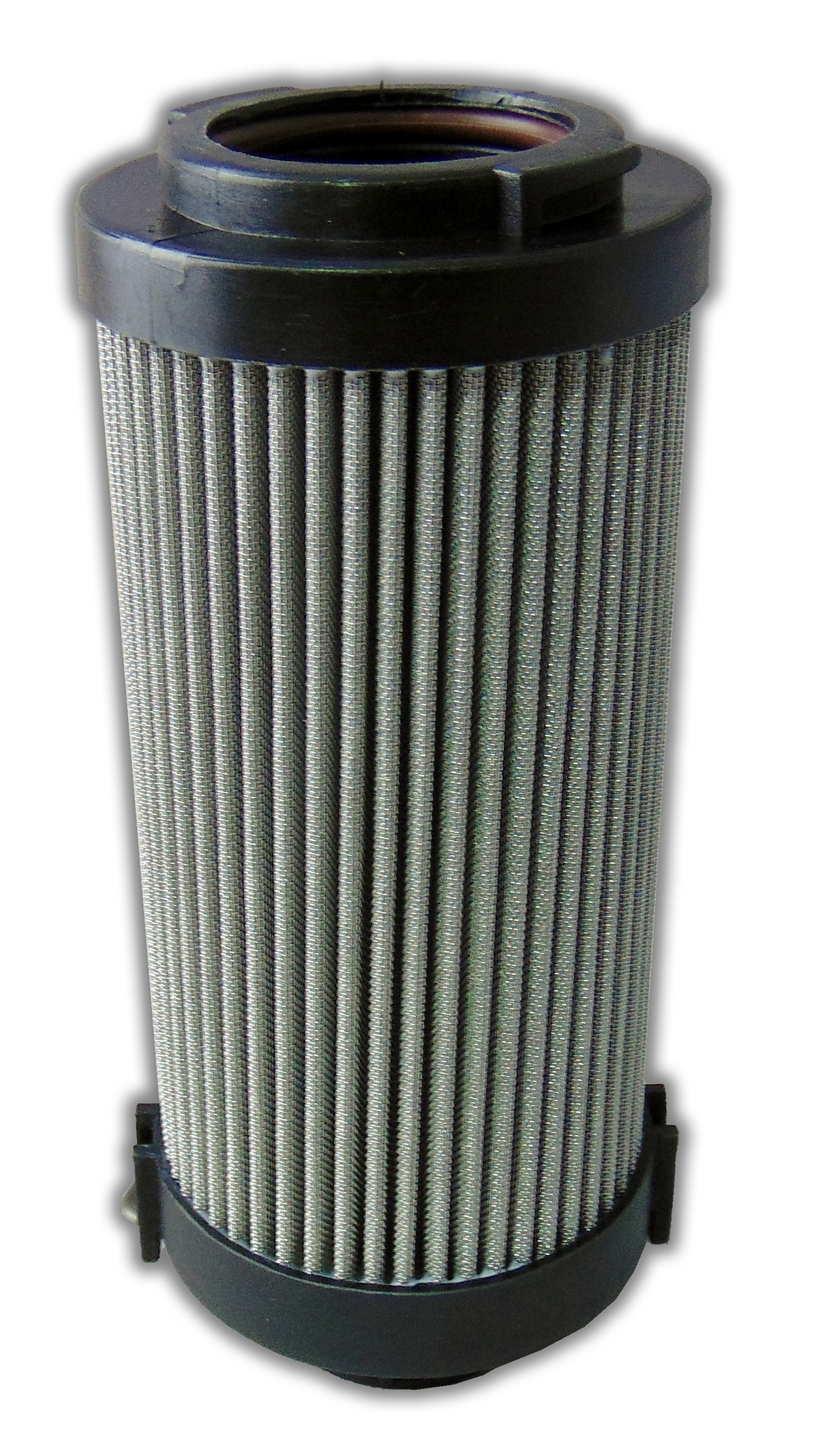 MAIN FILTER INC. MF0343358 Hydraulic Filter, Stainless Steel Fiber, 20 Micron Rating, Viton Seal, 5.66 Inch Height | CF8LCC