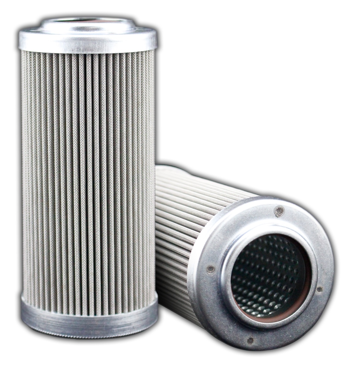 MAIN FILTER INC. MF0008769 Hydraulic Filter, Stainless Steel Fiber, 10 Micron Rating, Viton Seal, 5.079 Inch Height | CF6RUE