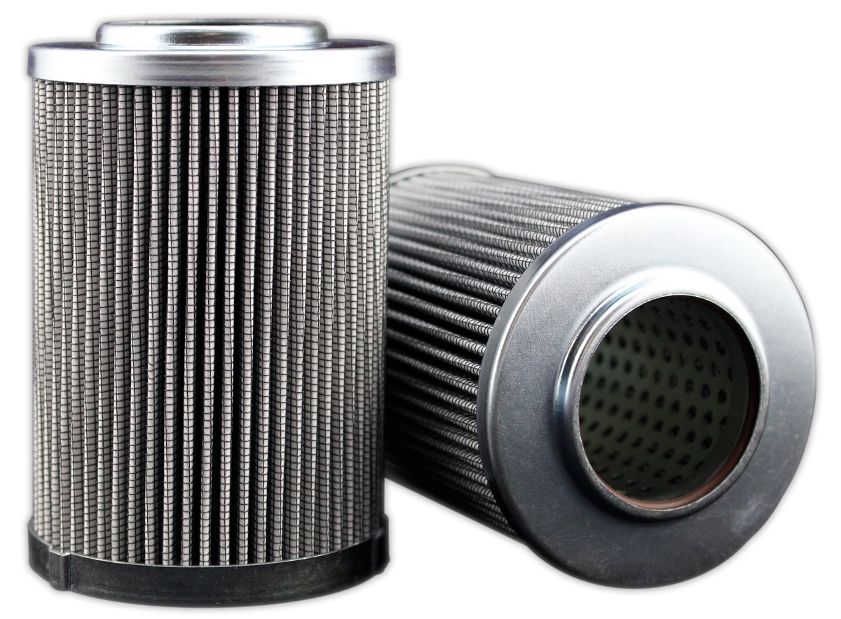 MAIN FILTER INC. MF0596745 Hydraulic Filter, Glass/Water Removal, 10 Micron, Viton Seal, 4.56 Inch Height | CG3FAW D51A10GWAV