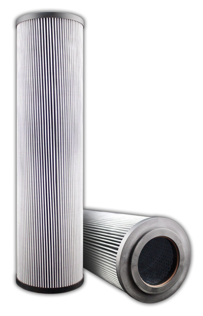 MAIN FILTER INC. MF0334826 Interchange Hydraulic Filter, Glass, 10 Micron Rating, Viton Seal, 19.69 Inch Height | CF8FZY