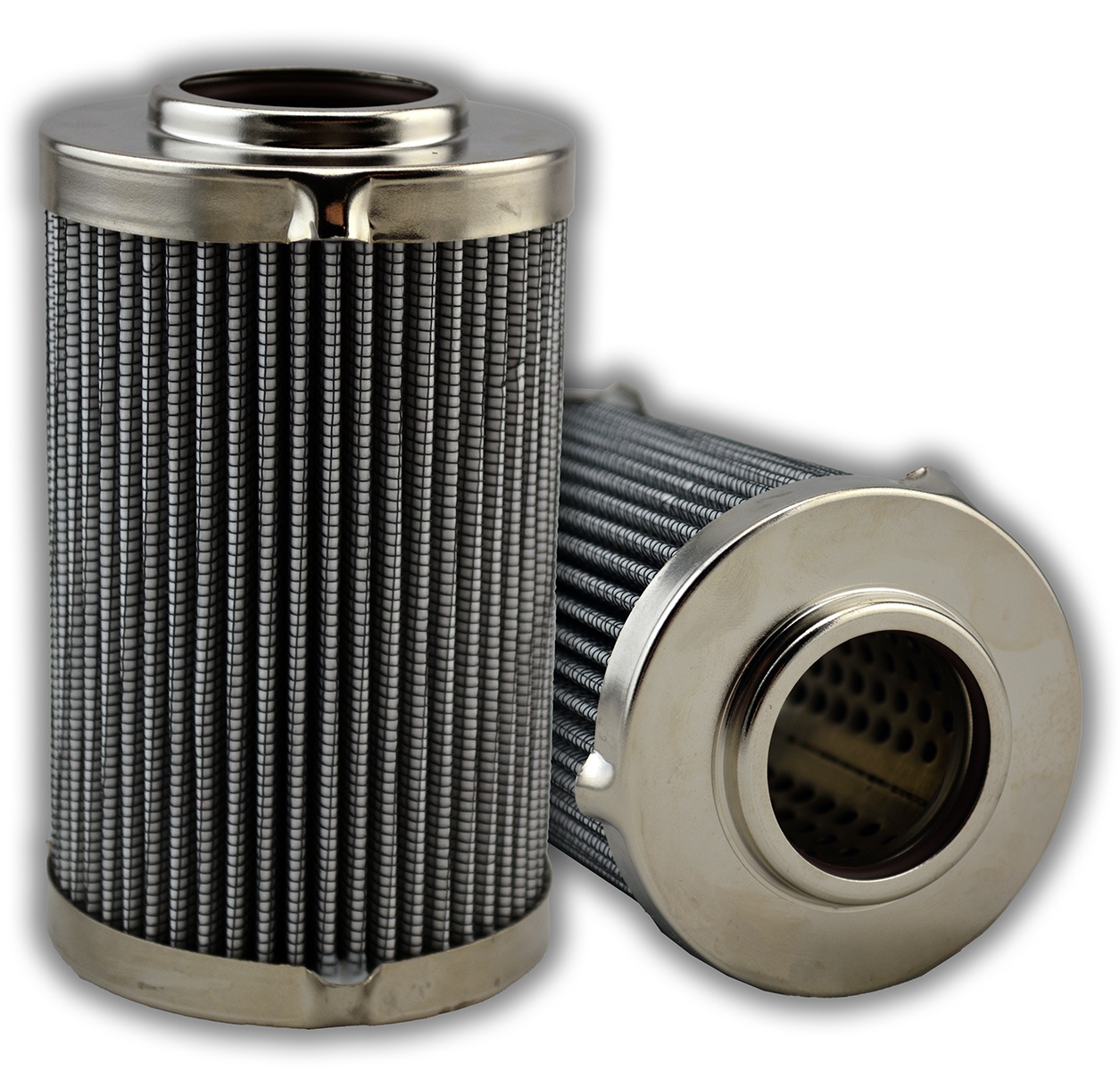 MAIN FILTER INC. MF0503754 Interchange Hydraulic Filter, Glass, 25 Micron, Viton Seal, 4.8 Inch Height | CG2HGN 01269050
