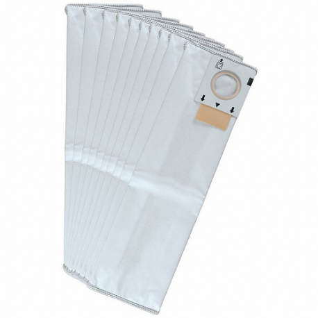 MAKITA 191T96-3 Fleece Filter Dust Bag, XCV19, PK 10, Dry, Fleece, 3-Ply | CT2DPL 361VC0
