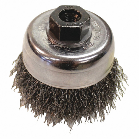 MAKITA A-98382 Cup Brush, 3 Inch Brush Dia, M10 X 1.25 mm Arbor Hole Size, No Shank Abrasive Shank Size | CT2CMG 55FC77