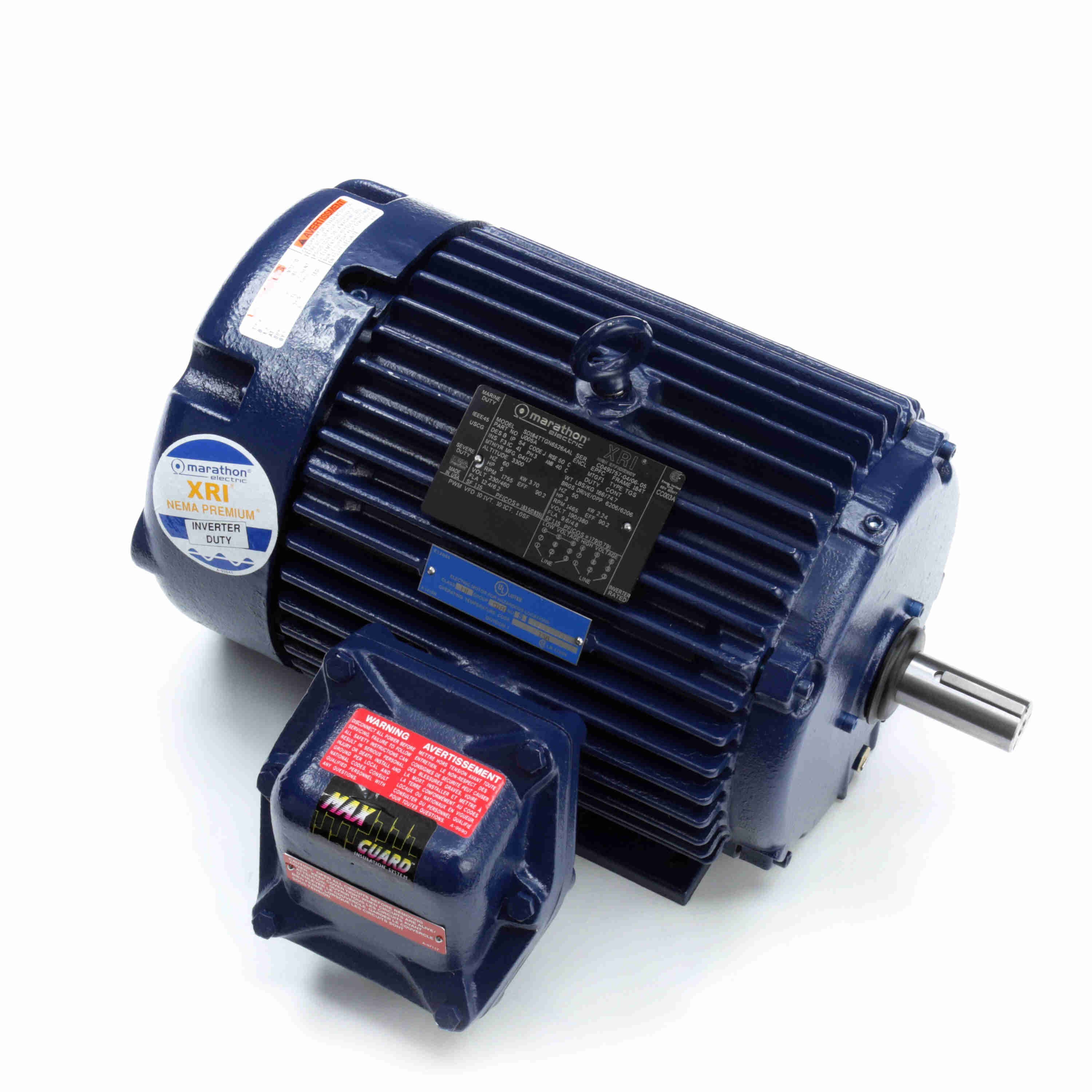 Hazardous Location Motor, 3 Phase, TEFC, 5 HP, T3B