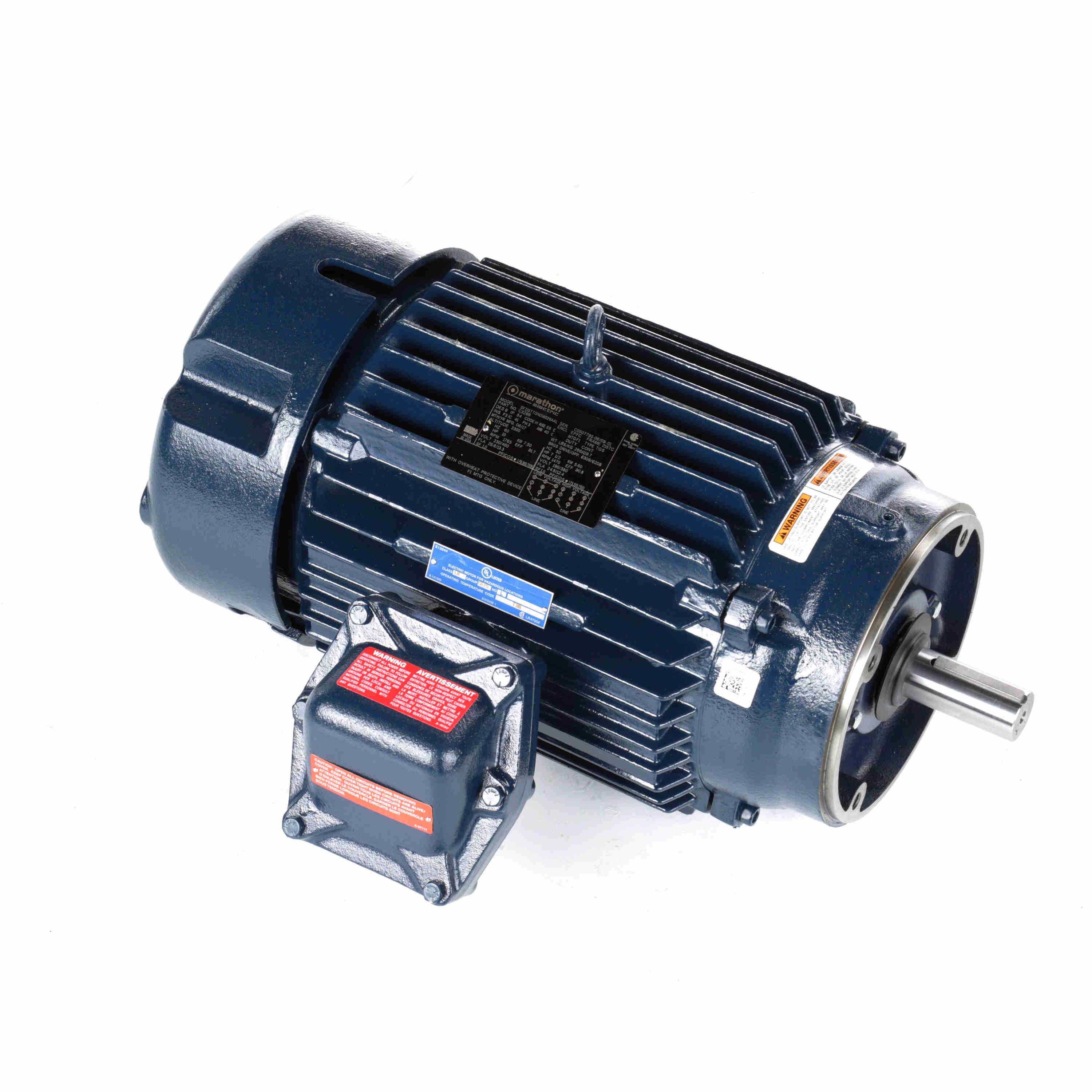 Hazardous Location Motor, 10 HP, 1765 RPM, 215TC 230/460V