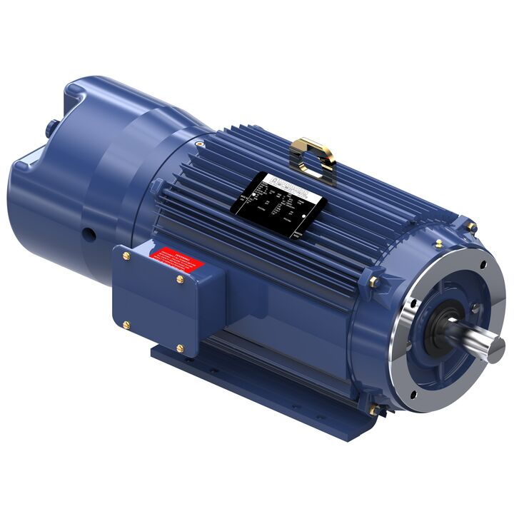 Brake Motor, 10 HP, 1800 RPM, 230/460 V, 60 Hz