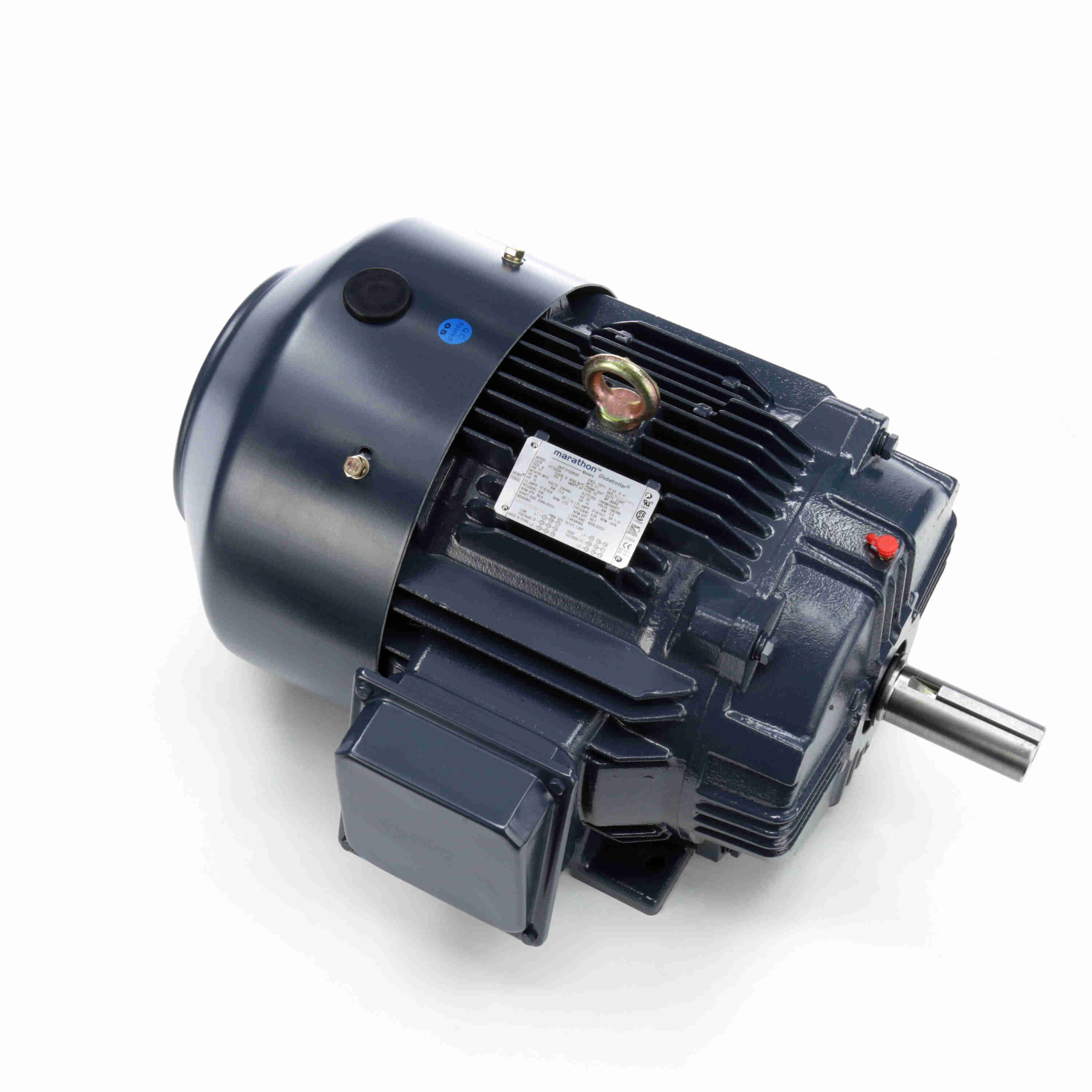 MARATHON MOTORS GT1022A AC Induction Motor, General Purpose, 15Hp, 3-Phase, 208-230/460 VAC, 1800 rpm, TEFC | CV6LFP