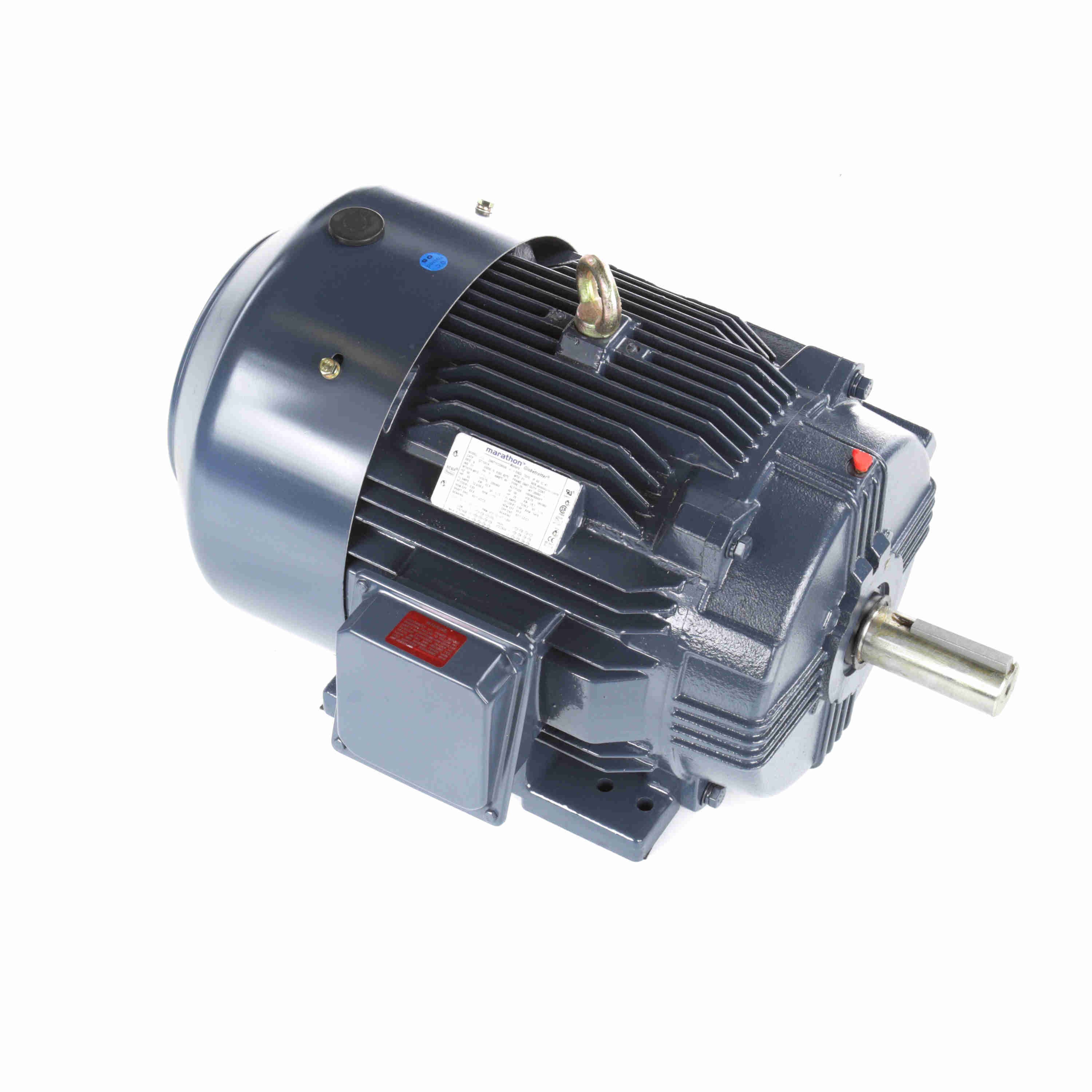 MARATHON MOTORS GT1031A AC Induction Motor, General Purpose, 30Hp, 3-Phase, 208-230/460 VAC, 1800 rpm, TEFC | CV6LFT