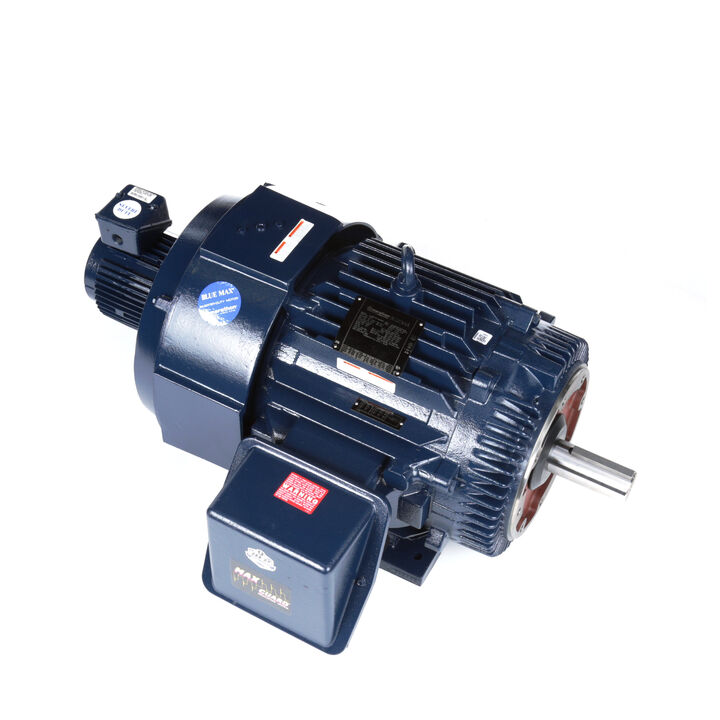 Inverter Duty Encoder Motor, 60 HP, 3 Phase, 60 Hz, 230/460 V, 1800 RPM