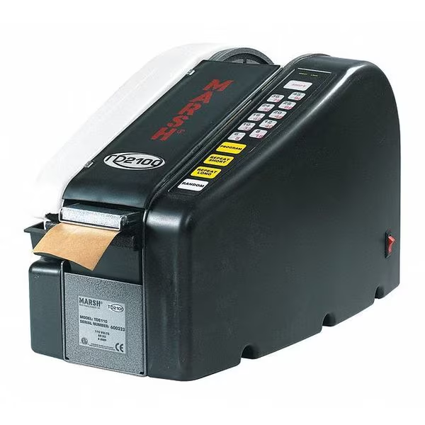 Electric Paper Gum Tape Dispenser, Black