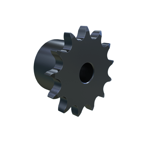 MARTIN SPROCKET 06B13 Roller Chain Sprocket, 13 Teeth, 39.801 mm Pitch Dia., 45.357 mm O.D., Steel | AL6AGE