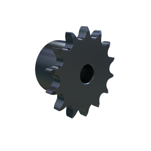 MARTIN SPROCKET 06B14 Roller Chain Sprocket, 14 Teeth, 42.805 mm Pitch Dia., 48.361 mm O.D., Steel | AJ9MTQ