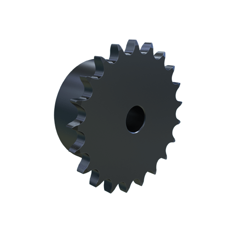 MARTIN SPROCKET 06B21 Roller Chain Sprocket, 21 Teeth, 63.908 mm Pitch Dia., 69.464 mm O.D., Steel | AL2KNB