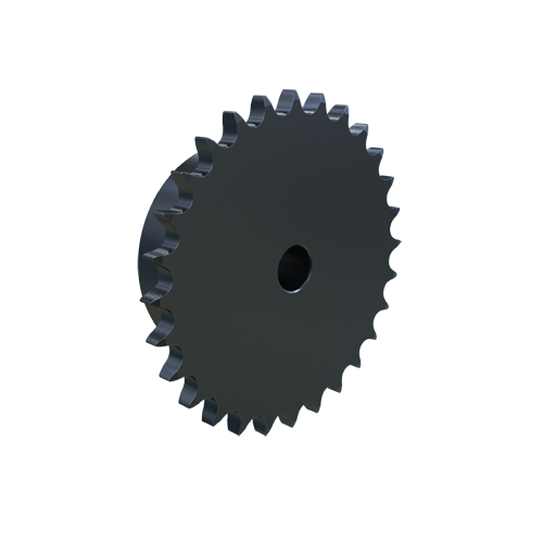 MARTIN SPROCKET 06B28 Roller Chain Sprocket, 06B-1 Chain, Stock Bore, 28 Teeth, 85.072 mm Pitch Dia., Steel | AL6AGR