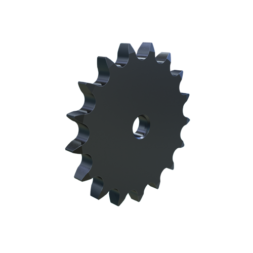 MARTIN SPROCKET 08A17 Roller Chain Sprocket, 17 Teeth, 69.116 mm Pitch Dia., 76.482 mm O.D., Steel | AJ9MVB