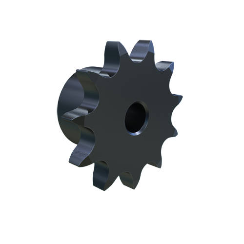 MARTIN SPROCKET 08B11 Roller Chain Sprocket, 11 Teeth, 45.078 mm Pitch Dia., 52.444 mm O.D., Steel | AJ9MUU