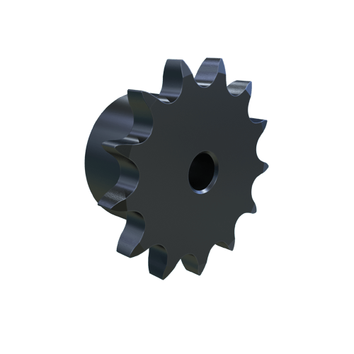 MARTIN SPROCKET 08B13 Roller Chain Sprocket, 08B-1 Chain, Stock Bore, 13 Teeth, 53.068 mm Pitch Dia., Steel | AL6AHG