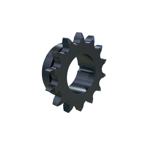 MARTIN SPROCKET 08BTB14H Roller Chain Sprocket, 14 Teeth, 57.070 mm Pitch Dia., 64.440 mm O.D., Steel | AL4ZZP